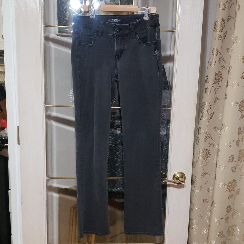 SILVER Jeans Co. Women’s Suki Mid slim Boot Jeans W28_L32_L93616SBK504 1002306.
